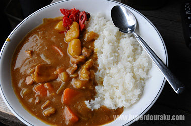 ユニオン名物のカレー