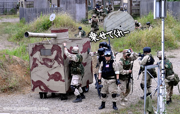 デザユニ戦車を活用した移動戦