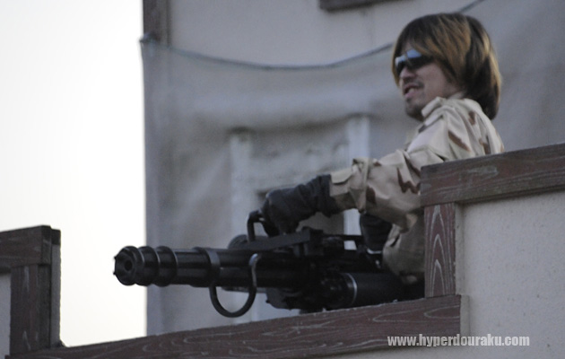 ミニガンが吠える!!