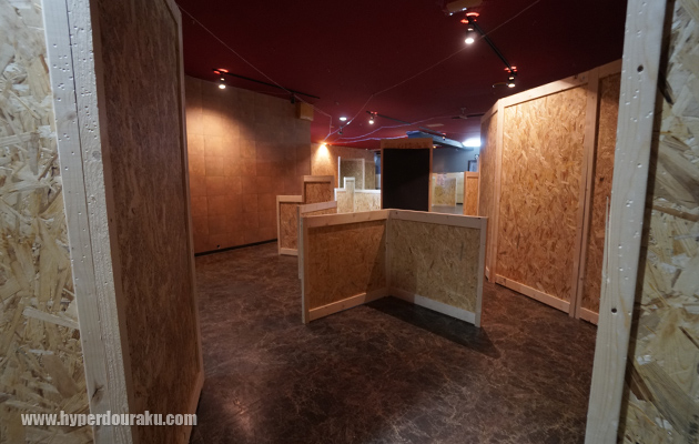 高さの異なるバリケ