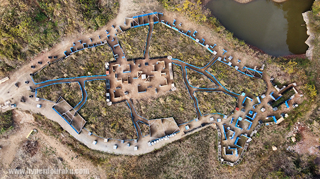 第2フィールドの空撮