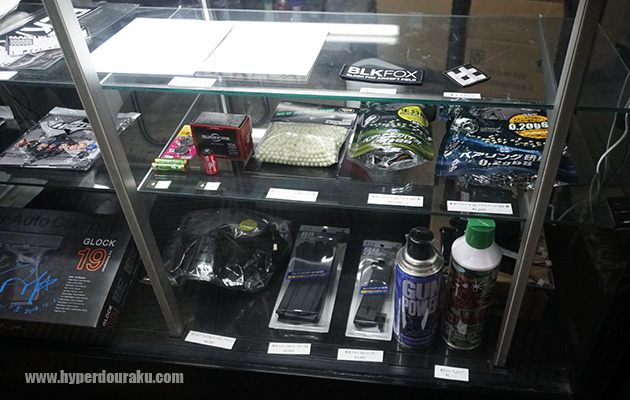 BB弾、ガス、乾電池