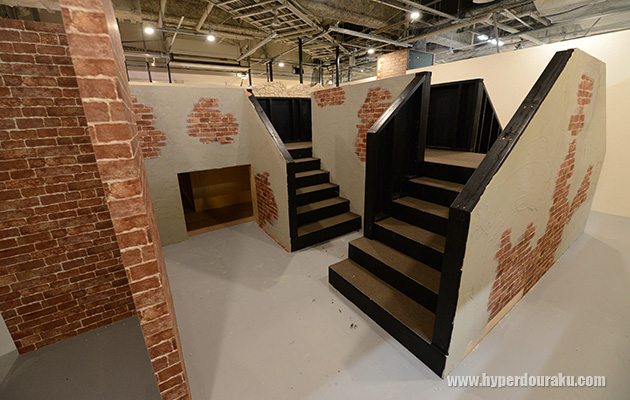 9m×9mほどのコンパクトなフィールド