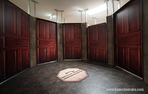 8角形のドアだらけのエリア