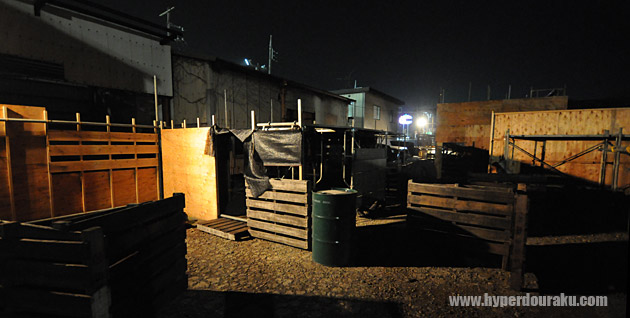 そこらじゅうに障害物