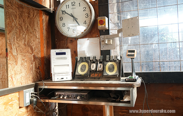 アナウンス用のマイクセット