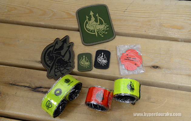 コスタルーダスのロゴ入りワッペン