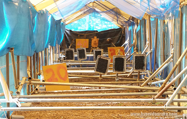 シューティングレンジの距離は40m