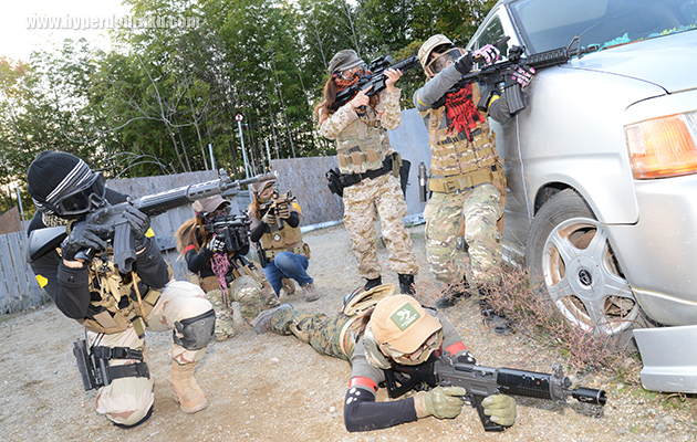 女性プレーヤー達