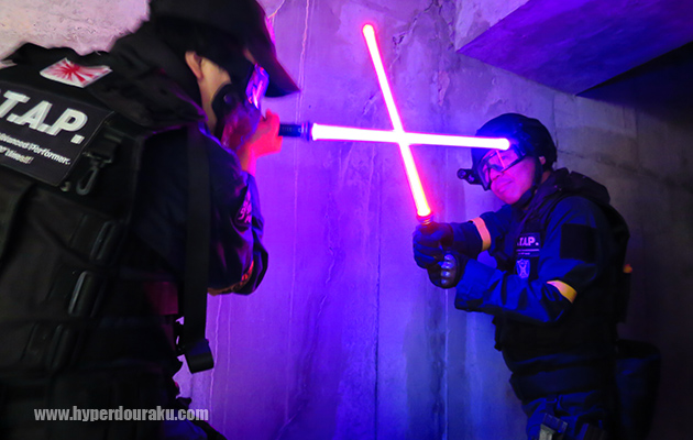 スターウォーズごっこ