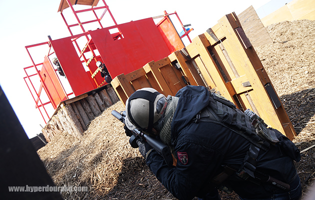 赤い櫓の争奪が勝利のカギ