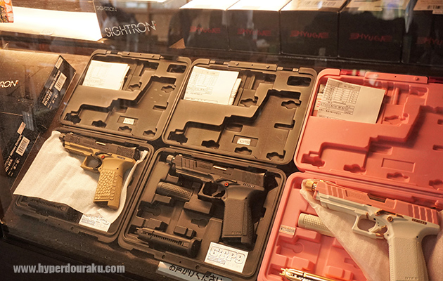 エアガン本体に装備品まで