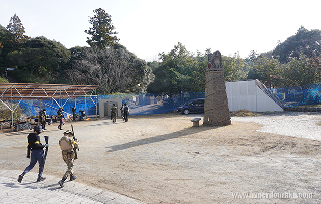 セーフティエリア全体