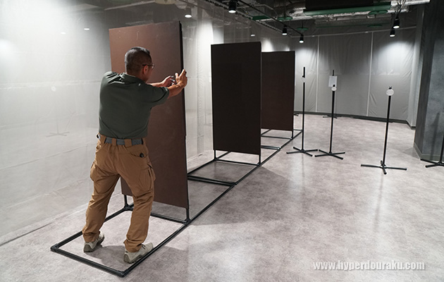 シューティングマッチのステージを再現できる