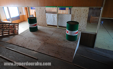 スロープも少し変更