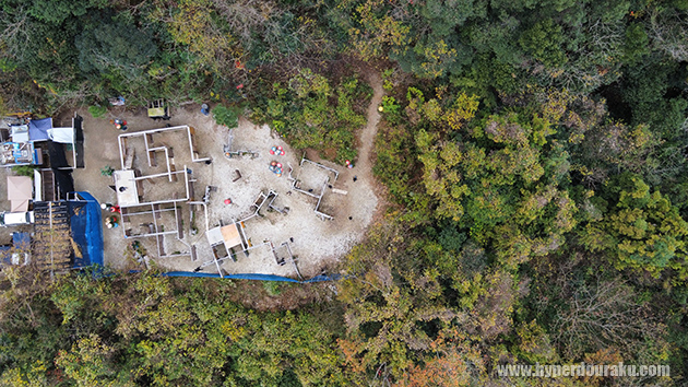 上空からのフィールド