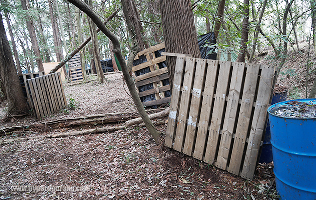 バリケの多いエリア