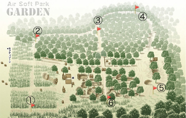 ガーデン フィールドマップ