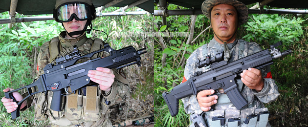 WE TechのG36CやSCAR-L CQC