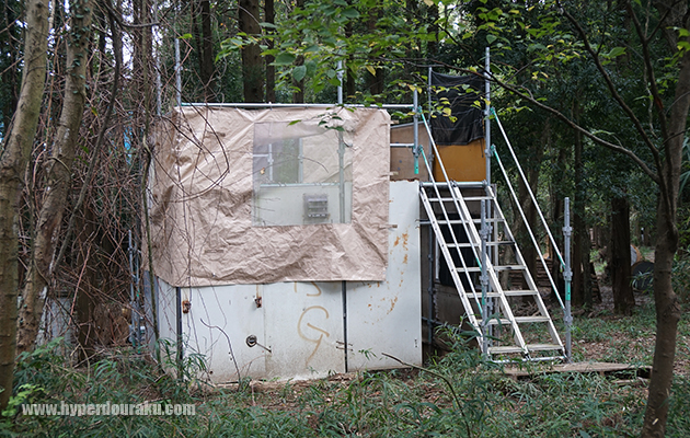 フィールド内には2か所の櫓