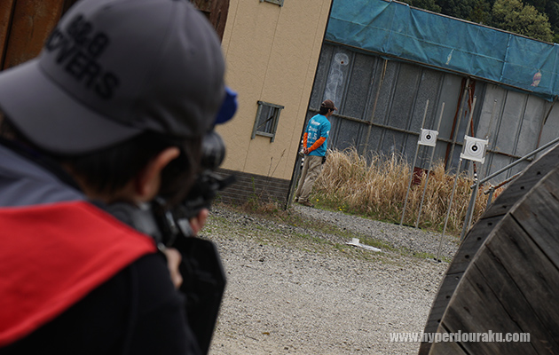 30mと40m先のターゲット