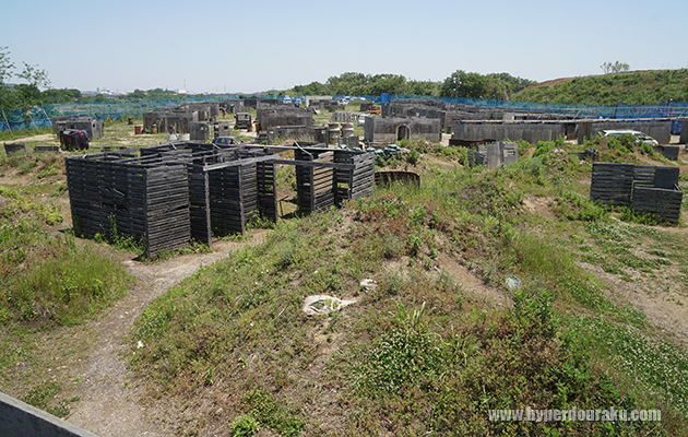街フィールドまで見渡せる