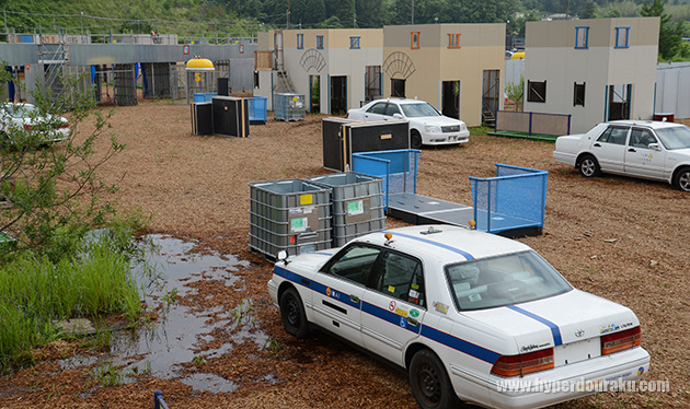 所々に水たまり