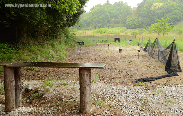 30mのシューティングレンジ