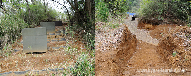 Bフィールドは奥に長く登っている