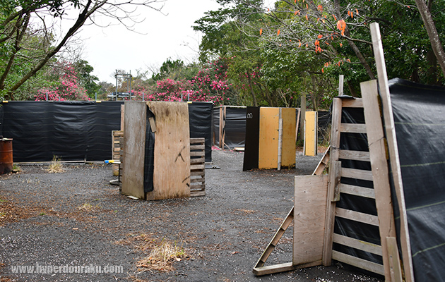 航空自衛隊の基地にほど近い