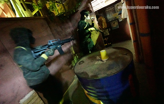 黄色チームが占領中