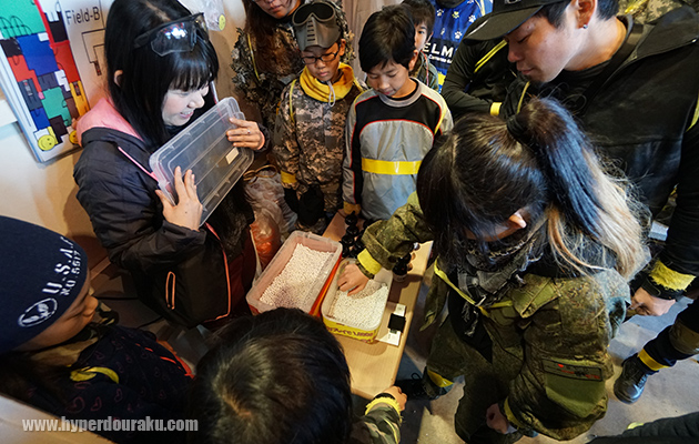 BB弾の掴み取り重量当て