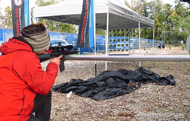 40mのロングレンジシューティング