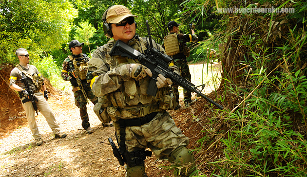 戦闘は小康状態