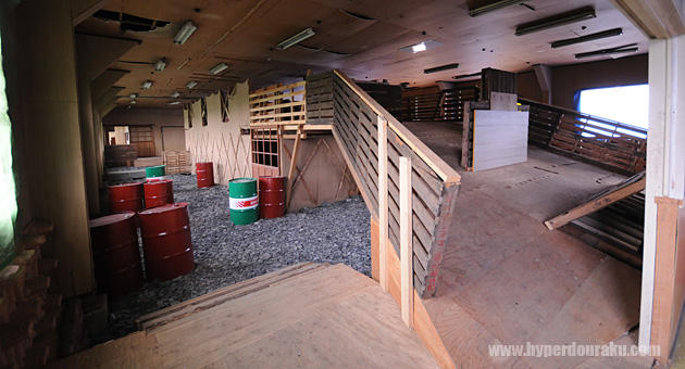 第3エリア　2層構造のブリッジ