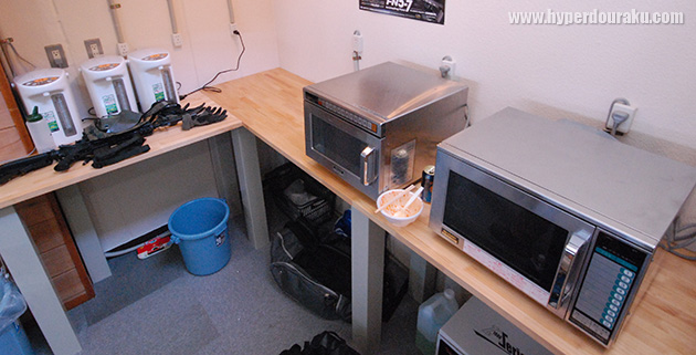 電子レンジや給湯ポット