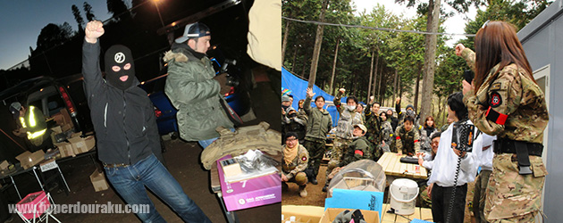 じゃんけん大会によるプレゼント提供