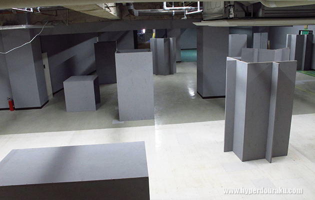 コンパネによるバリケード