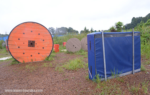 クッションマットが障害物