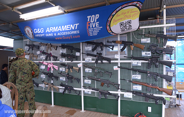 G&Gの電動ガンラインアップ