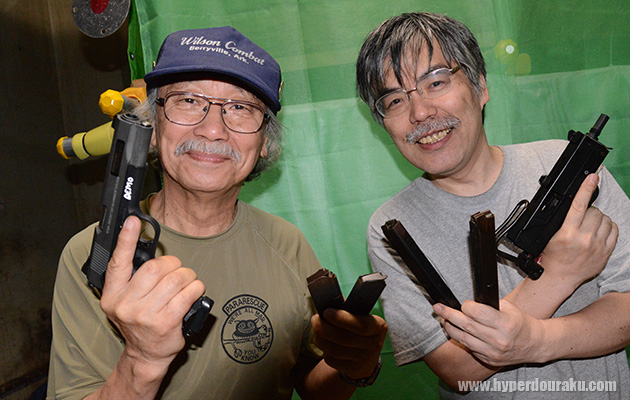 タニオコバ社長の小林太三氏と、野沢ケンさん