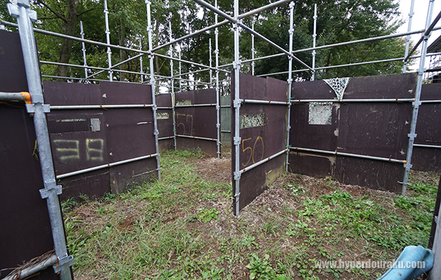 外周2か所に設置