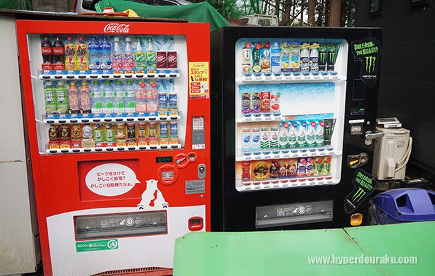 ドリンクの自販機