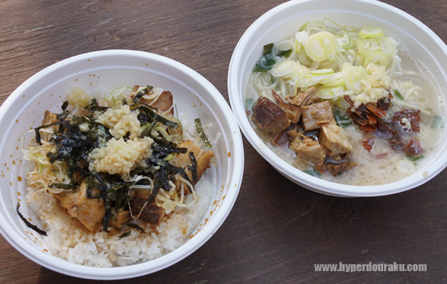 チャーシュー丼か、塩豚ラーメン