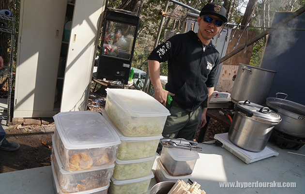 近所のラーメン屋さんが出張