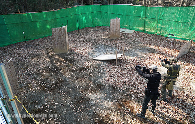 シューティングエリア