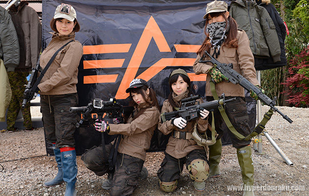 アルファインダストリーズのアルファガールズ