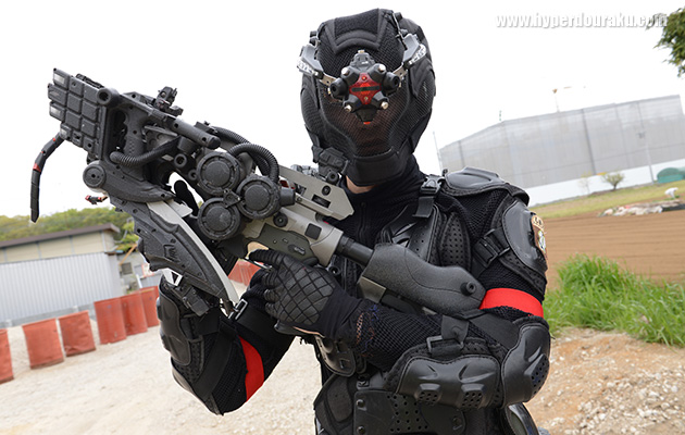 オリジナルのバトルスーツ