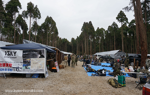 セフティエリアはかなり広め
