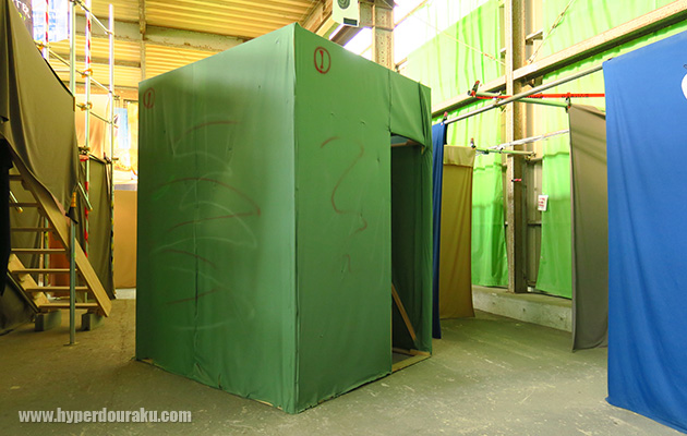 BB弾の衝撃が吸収